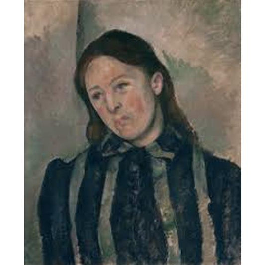 Portrait Of Madame Cézanne With Loosened Hair - Paul Cezanne DIY Painting By Numbers Kit