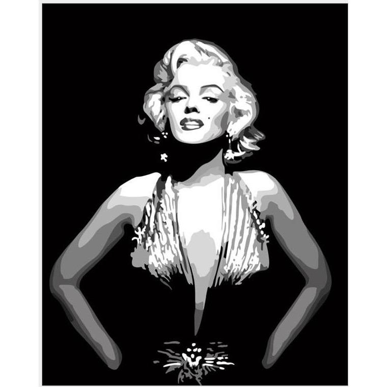 Marilyn Monroe - DIY Painting By Numbers Kit