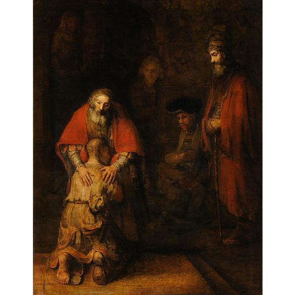 The Return of the Prodigal Son - Rembrandt DIY Painting By Numbers Kit