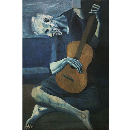 THE OLD GUITARIST - Pablo Picasso 5D DIY Paint By Number Kit