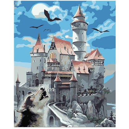 Huge Castle - DIY Painting By Numbers Kit