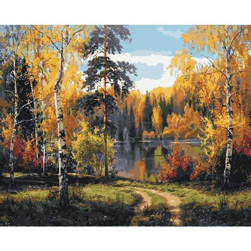 Berijam Lake - DIY Painting By Numbers Kits