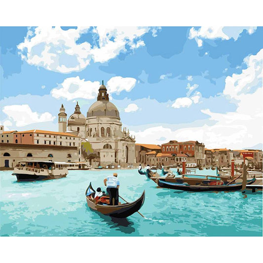 Santa Maria della Salute - DIY Painting By Numbers Kit