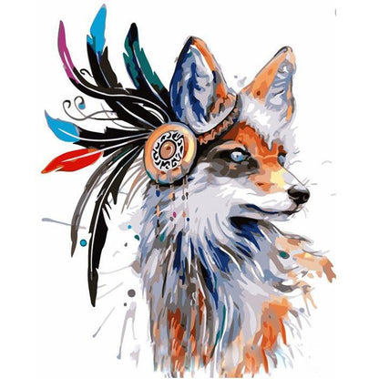 Boho Fox - DIY Painting By Numbers Kit