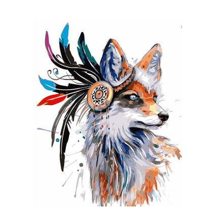 Beautiful Fox - DIY Painting By Numbers Kit