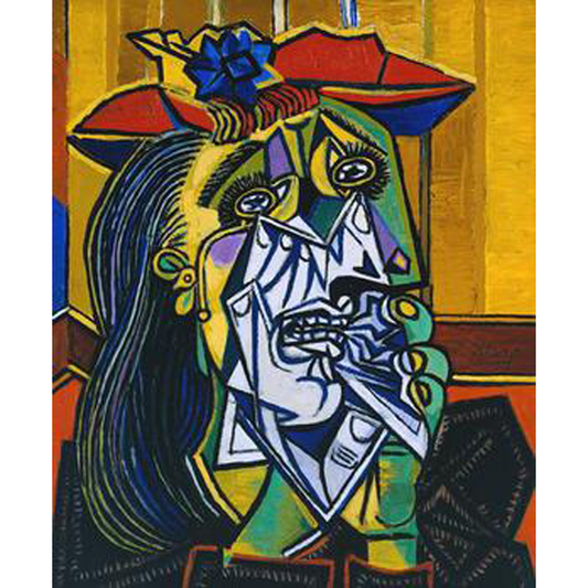 THE WEEPING WOMAN - Pablo Picasso 5D DIY Paint By Number Kit