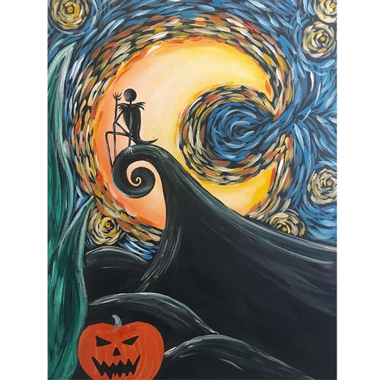 Spooky Guy - Halloween 5D DIY Paint By Number Kit