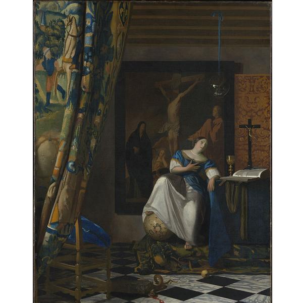 The Allegory of Faith - Jan Vermeer DIY Painting By Numbers Kit