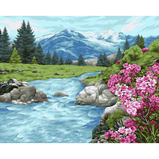 Altai Freshness- DIY Painting By Numbers Kit