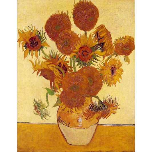 Vincent van Gogh -	The Sunflowers - DIY Painting By Numbers Kit