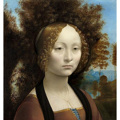 Ginevra de’ benci - Leonardo Da Vinci DIY Painting By Numbers Kit