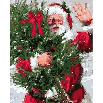 Hello Santa - DIY Painting By Numbers Kit