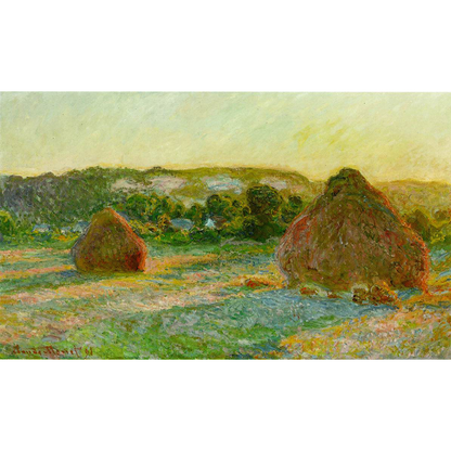 Haystacks Series - Claude Monet 5D DIY Paint By Number Kit