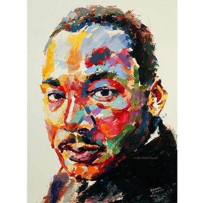 Martin Luther King Jr. - Derek Russell DIY Painting By Numbers Kits