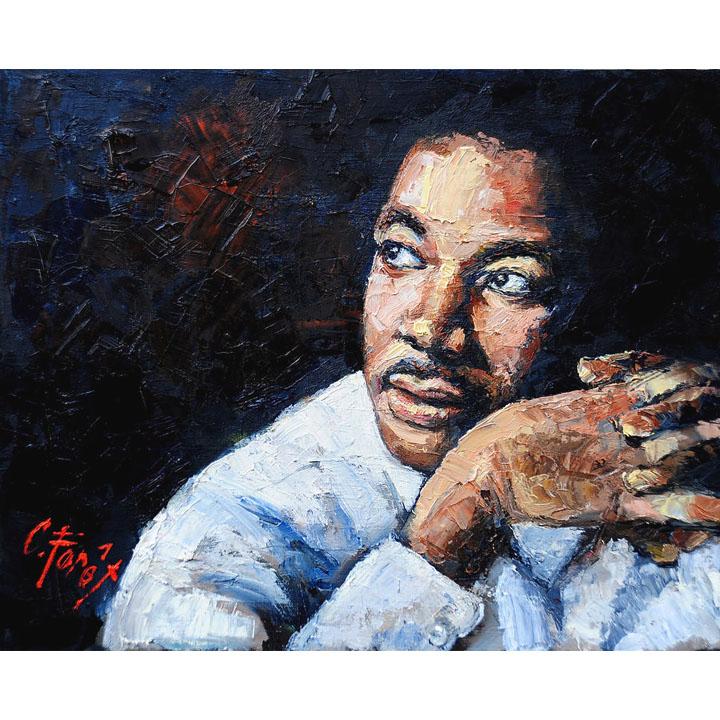 Martin Luther King Jr - Carole Foret DIY Painting By Numbers Kit