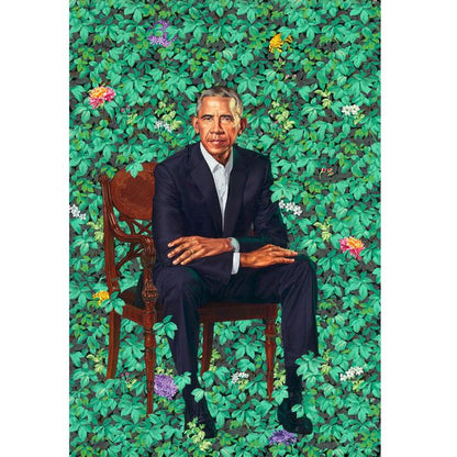 Obama Portrait - Kehinde Wiley DIY Painting By Numbers Kit