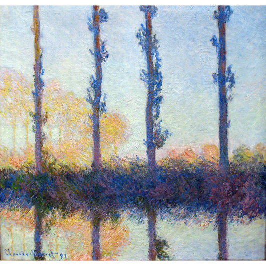 Poplar Series - Claude Monet 5D DIY Paint By Number Kit