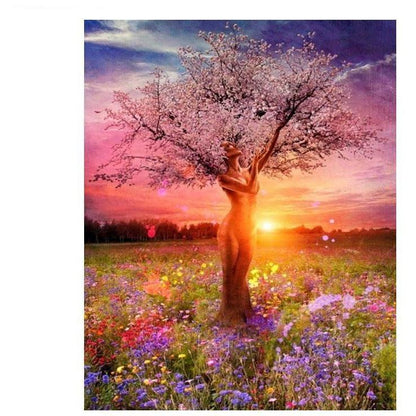 Glowing Tree DIY Painting By Numbers Kit