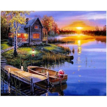 Landscapes DIY Painting By Numbers Kit